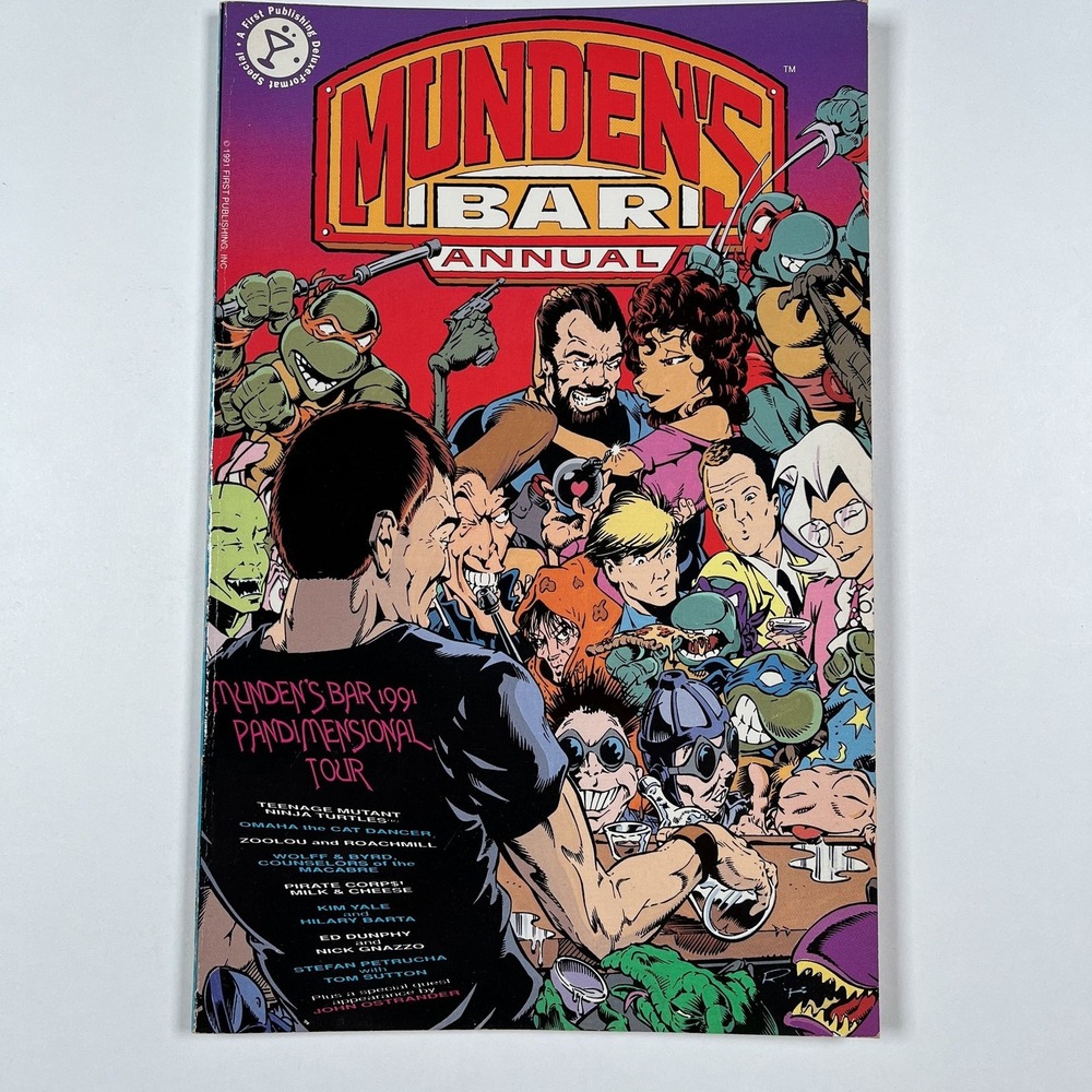 Munden's Bar Annual #2 First Publishing VTG 1991 First Print